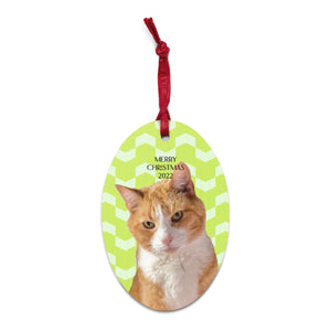 Official Bob the Writing Cat 2022 Christmas Ornament